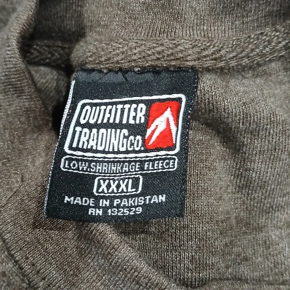Park City Utah Sweatshirt Men's 3XL Heather BrownLong sleeve Outfitters Trading - Picture 5 of 7